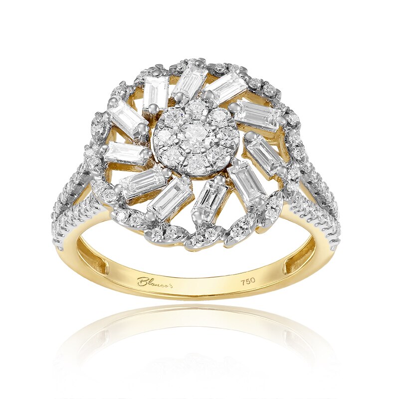 Inel Blanco's Aur 18k Diamante, 54 RAJR27874-Y