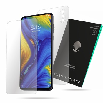 Folie Alien Surface, Xiaomi Mi Mix 3, protectie ecran, spate Folie Alien Surface, Xiaomi Mi Mix 3, protectie ecran, spate