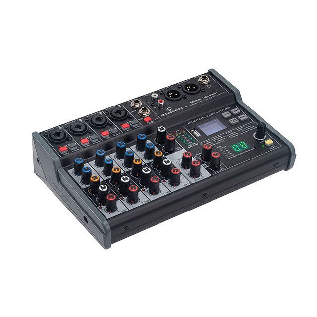 Mixer Audio - Soundsation MIOMIX 404FXM cu Bluetooth, Media Player, FX Integrat