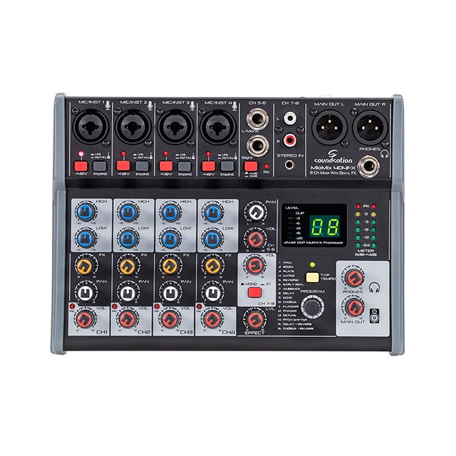 Mixer audio Soundsation MIOMIX 404FX cu procesor de efect FX Integrat
