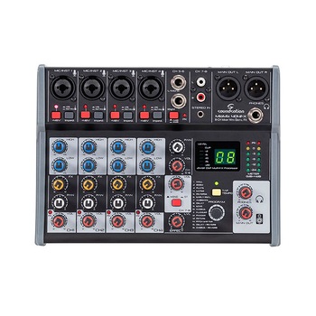 Mixer audio Soundsation MIOMIX 404FX cu procesor de efect FX Integrat Mixer audio Soundsation MIOMIX 404FX cu procesor de efect FX Integrat