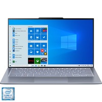 Laptop ultraportabil ASUS ZenBook S13 UX392FN cu procesor Intel® Core™ i7-8565U pana la 4.60 GHz, 13.9", Full HD, 8GB, 512GB SSD, NVIDIA® GeForce® MX150 2GB, Windows 10 Home, Utopia Blue