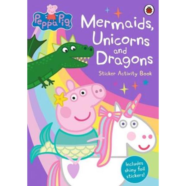 Peppa pig mermaids unicorns & dragons