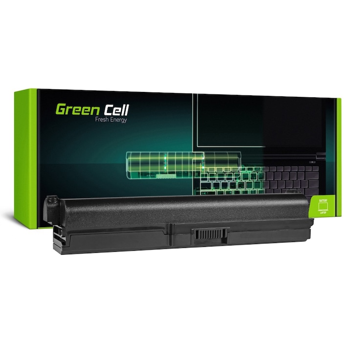Батерия за лаптоп GREEN CELL, Toshiba Satellite C650 C650D C660 C660D L650D L655 L750 PA3636U PA3817U, 10.8V, 6600mAh