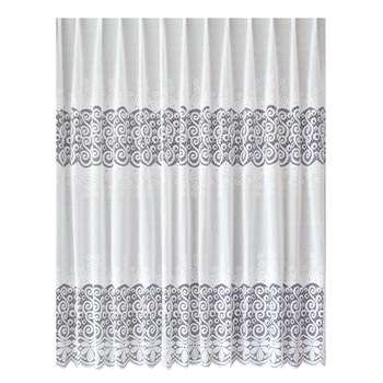 Perdea Trei Stejari, model 51257, uni, 250 X 220 cm, Alba Perdea Trei Stejari, model 51257, uni, 250 X 220 cm, Alba