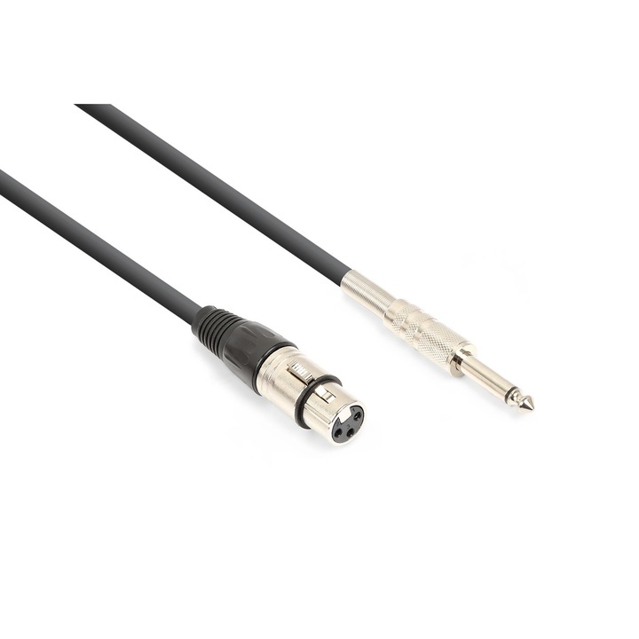 Vonyx CX314-1 jelkábel (6,3 mm Jack – XLR mama) – (1,5 m)