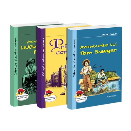 Pachet Mark Twain Aventurile Lui Huckleberry Finn Aventurile Lui Tom Sawyer Print Si Cersetor Emag Ro