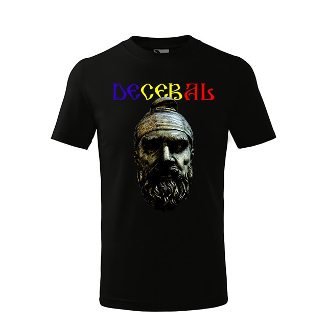 Tricou cu maneca scurta,K-off,negru,Decebal