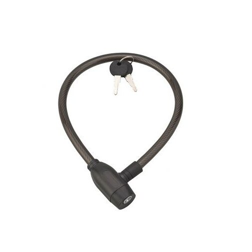 Antifurt bicicleta, cu cheie, TWISTY, Ø 12 mm, 60 cm