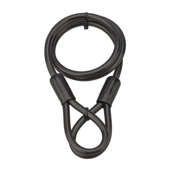 Cablu antifurt bicicleta, TWISTY, Ø 10 mm, 120 cm
