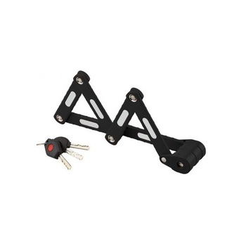 Antifurt bicicleta pliabil, ZEBRA, cu cheie Antifurt bicicleta pliabil, ZEBRA, cu cheie