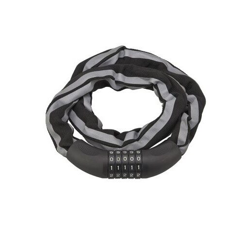 Antifurt moto, cu cifru si lant, BIKER, 6 mm, 90 cm