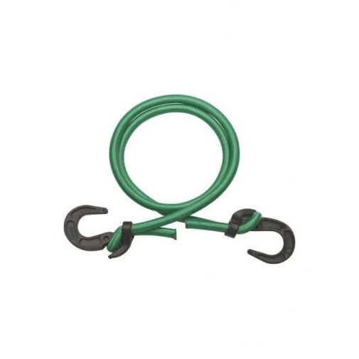 Cablu elastic ajustabil, Ø 8 mm x 80 cm, cu carlige-inel