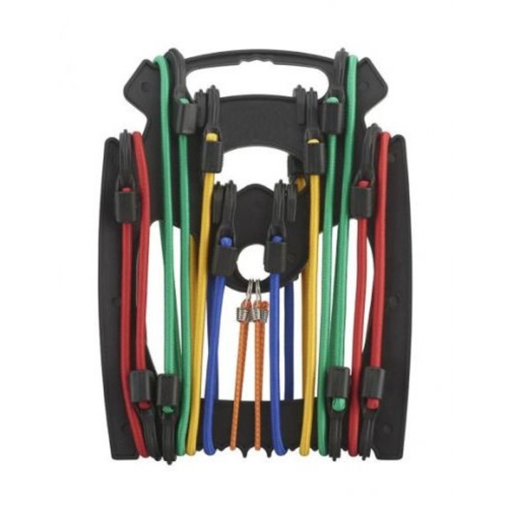 Set 10 cabluri elastice, cu carlige