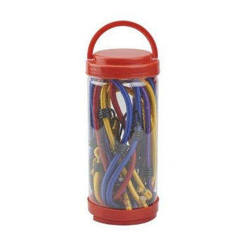 Tub 12 cabluri elastice Ø 8 mm, cu carlige Tub 12 cabluri elastice Ø 8 mm, cu carlige