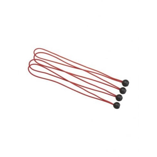 Lot 4 cabluri elastice cu bile, Ø 4 mm x 40 cm