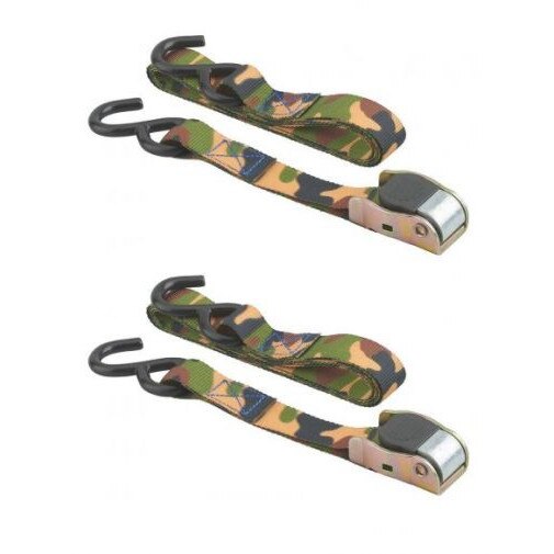 Set 2 chingi cu clichet si carlig, 25 mm x 2,00 m