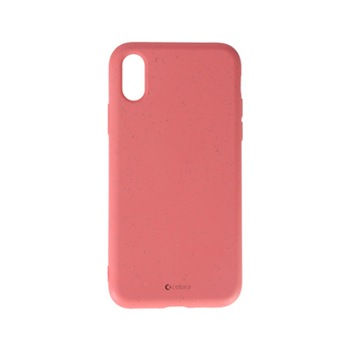Husa Protectie Spate Cellara Colectia Eco Pentru iPhone X/xs - Coral Husa Protectie Spate Cellara Colectia Eco Pentru iPhone X/xs - Coral