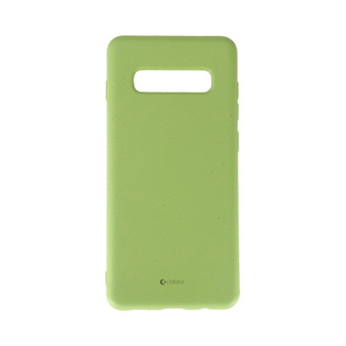 Husa Protectie Spate Cellara Colectia Eco Pentru Samsung Galaxy S10 Plus - Verde
