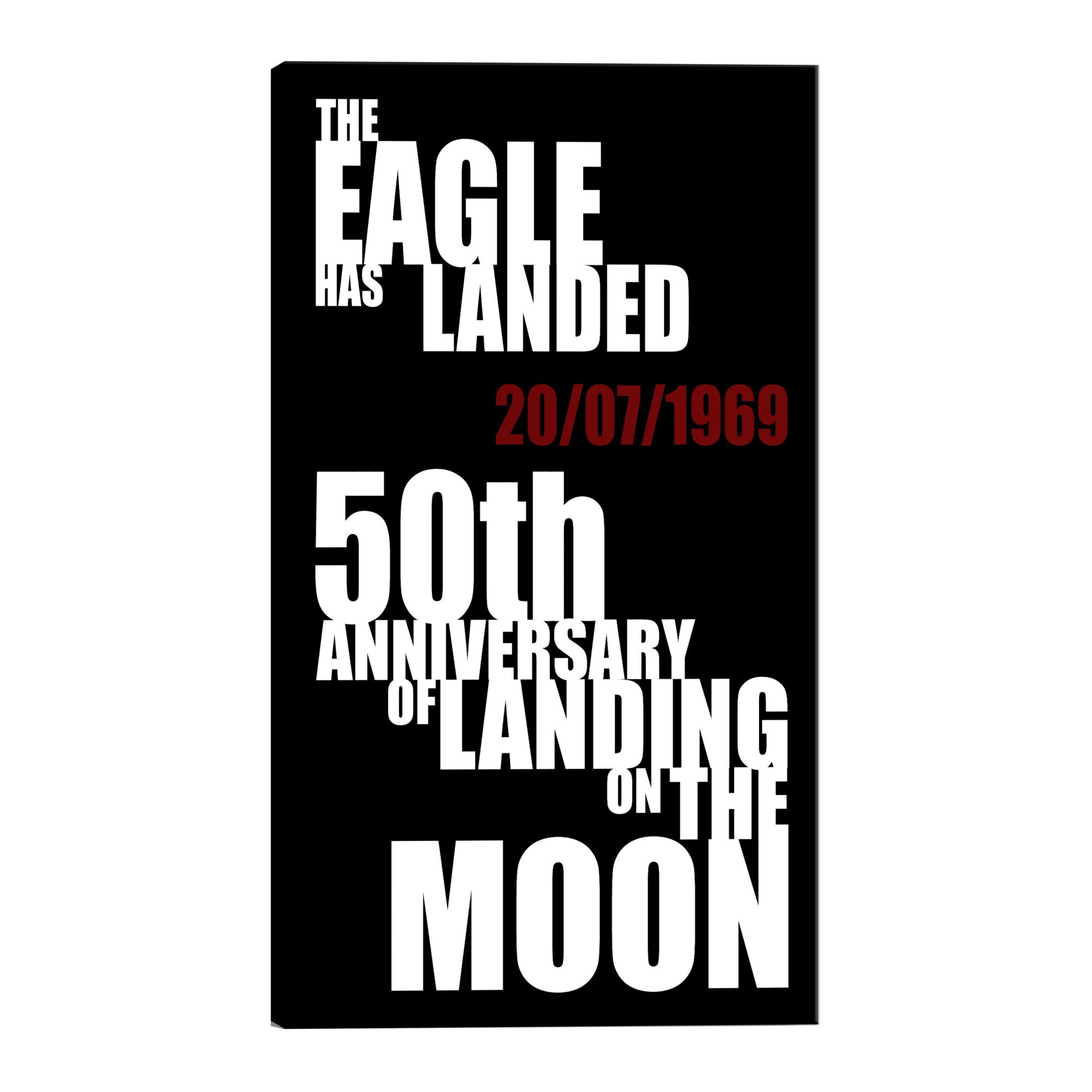 Tablou canvas - Aselenizare - 80 x 120 cm