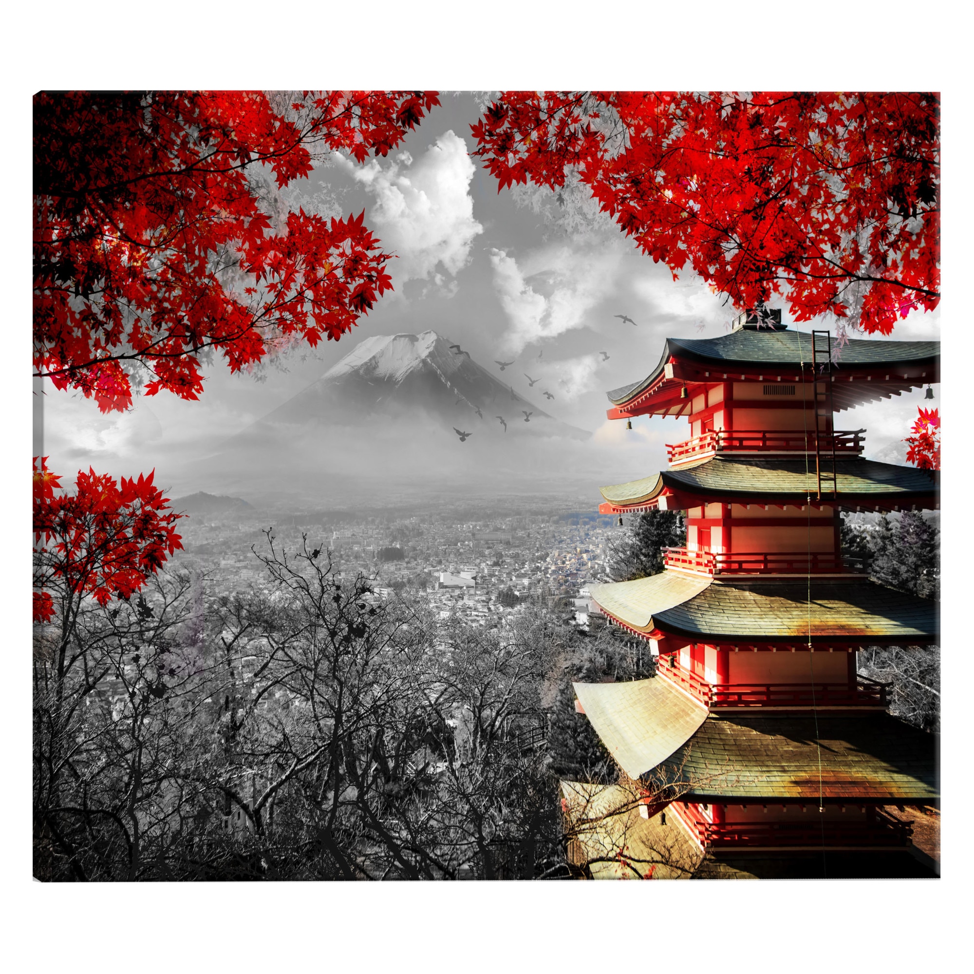 Tablou canvas - Aventura japoneza - 120 x 80 cm