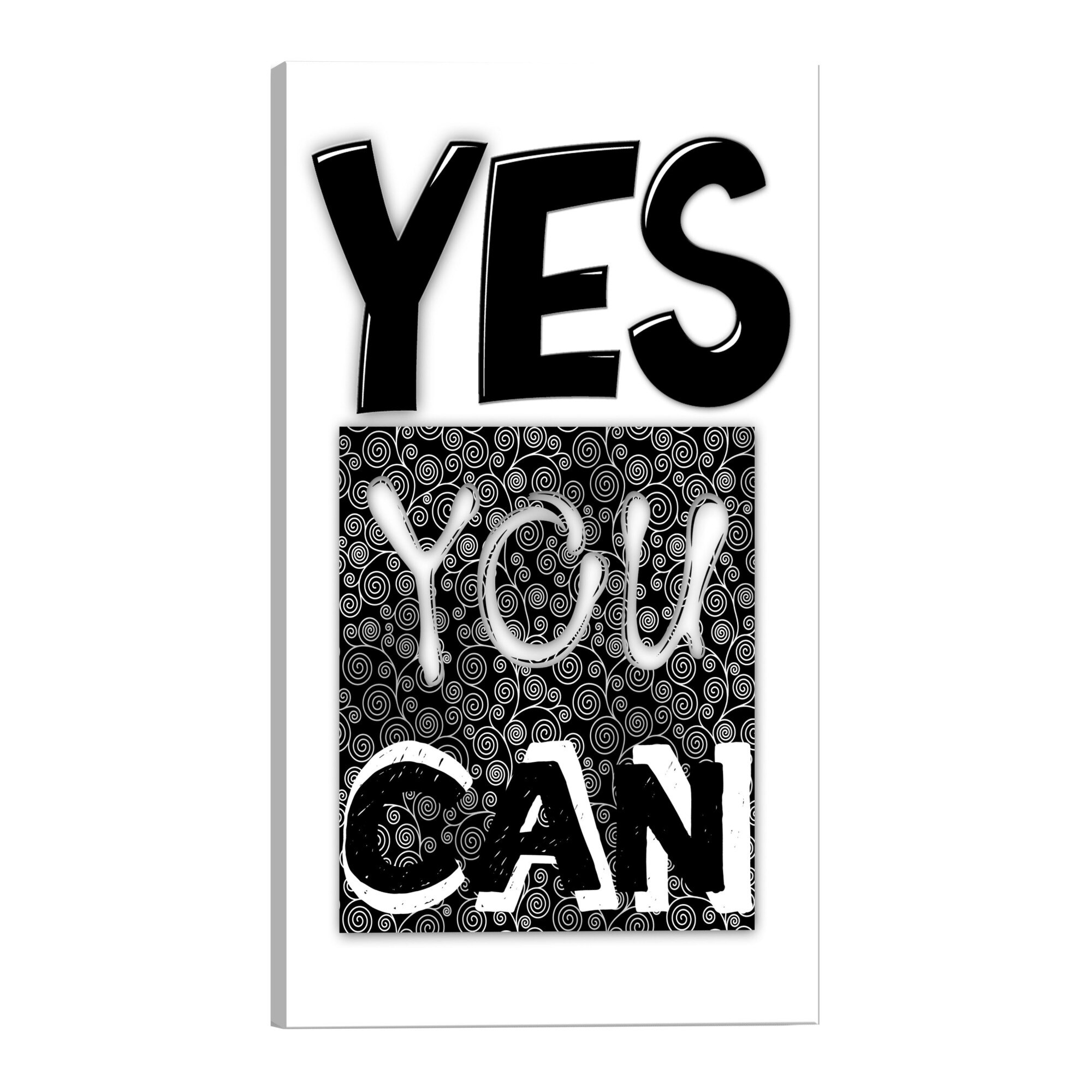 Tablou canvas - Da, poti - 40 x 60 cm