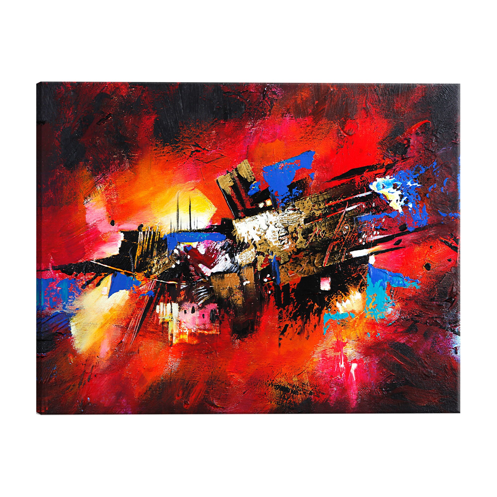 Tablou canvas - Culorile copilariei - 150 x 50 cm