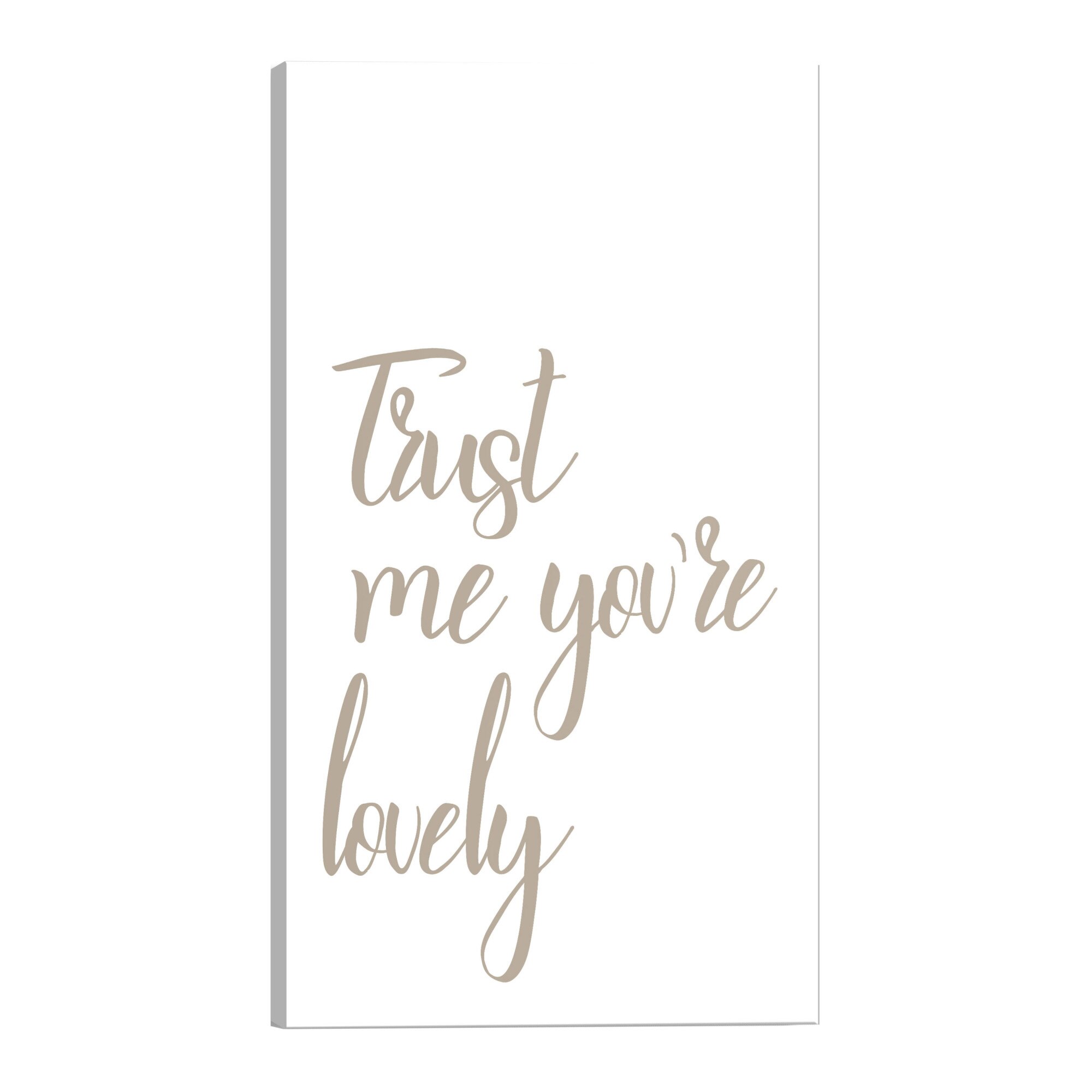 Tablou canvas - Crede-ma ca esti iubitor - 80 x 120 cm