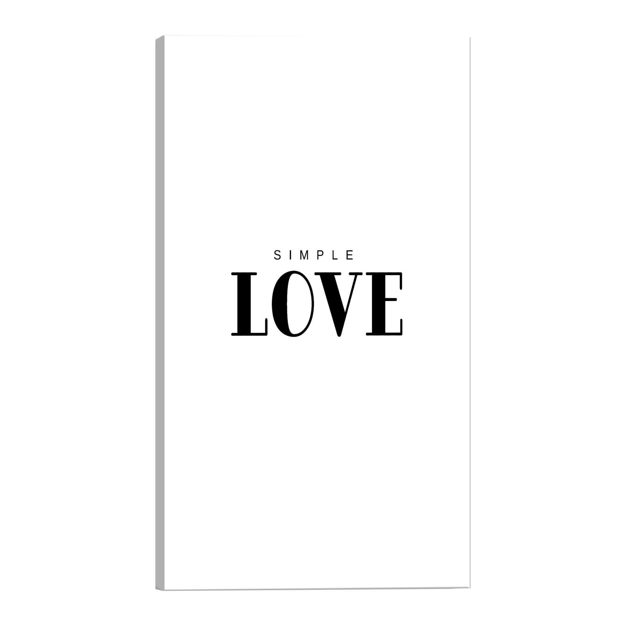 Tablou canvas - Dragoste simpla - 80 x 120 cm
