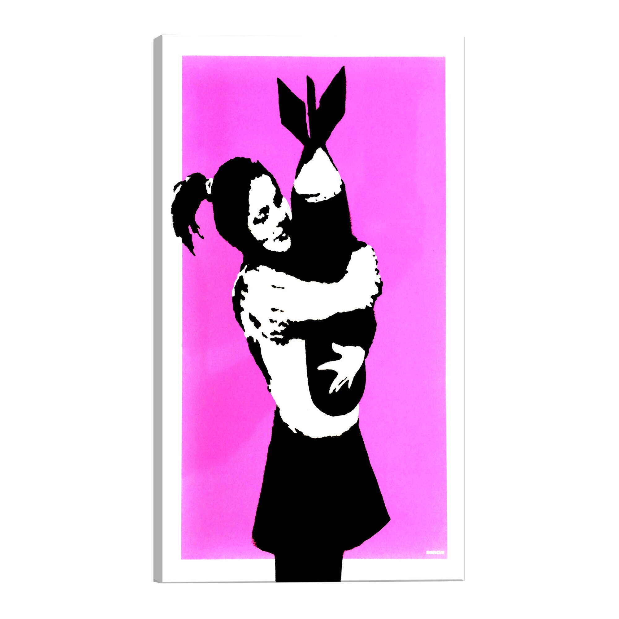 Tablou canvas - Bomb Hugger - 80 x 120 cm