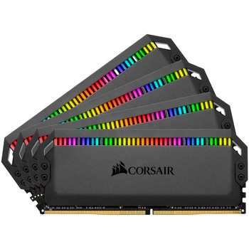 Memorie Corsair DOMINATOR® PLATINUM RGB, 64GB(4 x 16GB) DDR4, 3600MHz CL16, Memory Kit Memorie Corsair DOMINATOR® PLATINUM RGB, 64GB(4 x 16GB) DDR4, 3600MHz CL16, Memory Kit