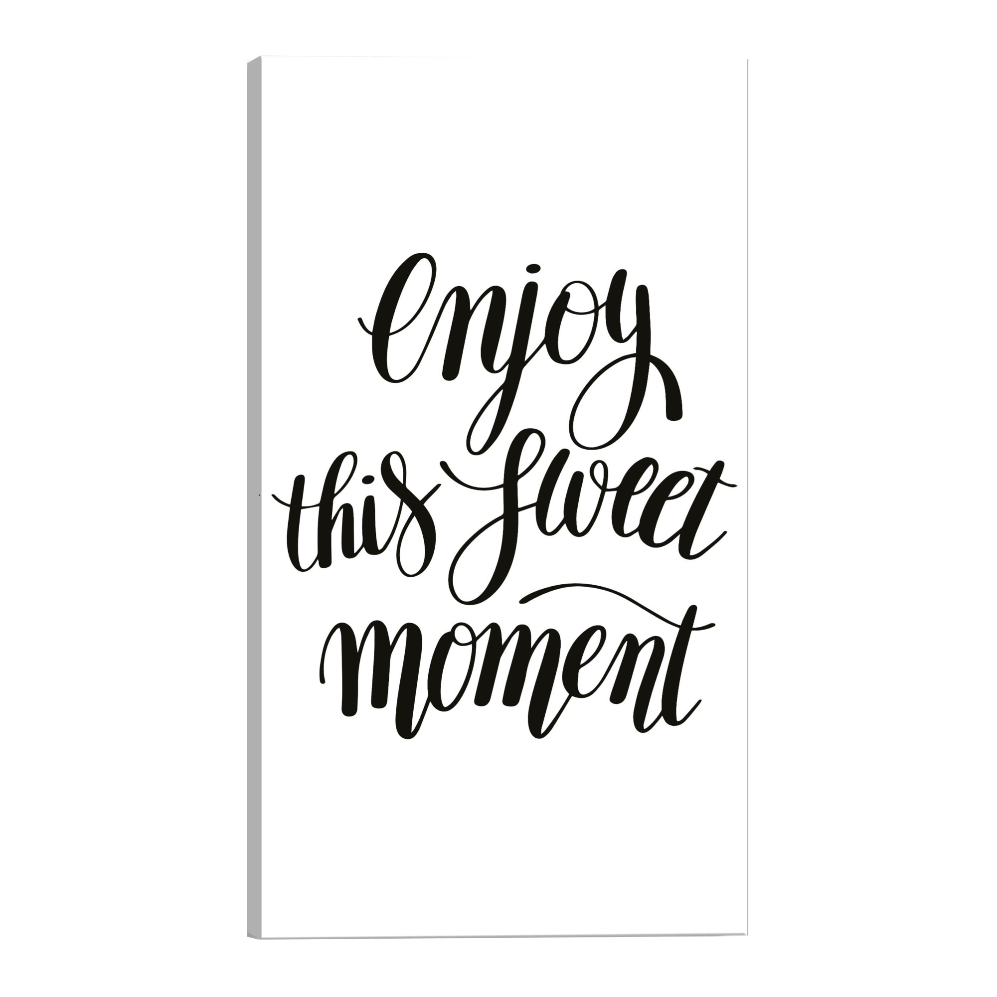 Tablou canvas - Bucurati-va de acest moment dulce - 80 x 120 cm