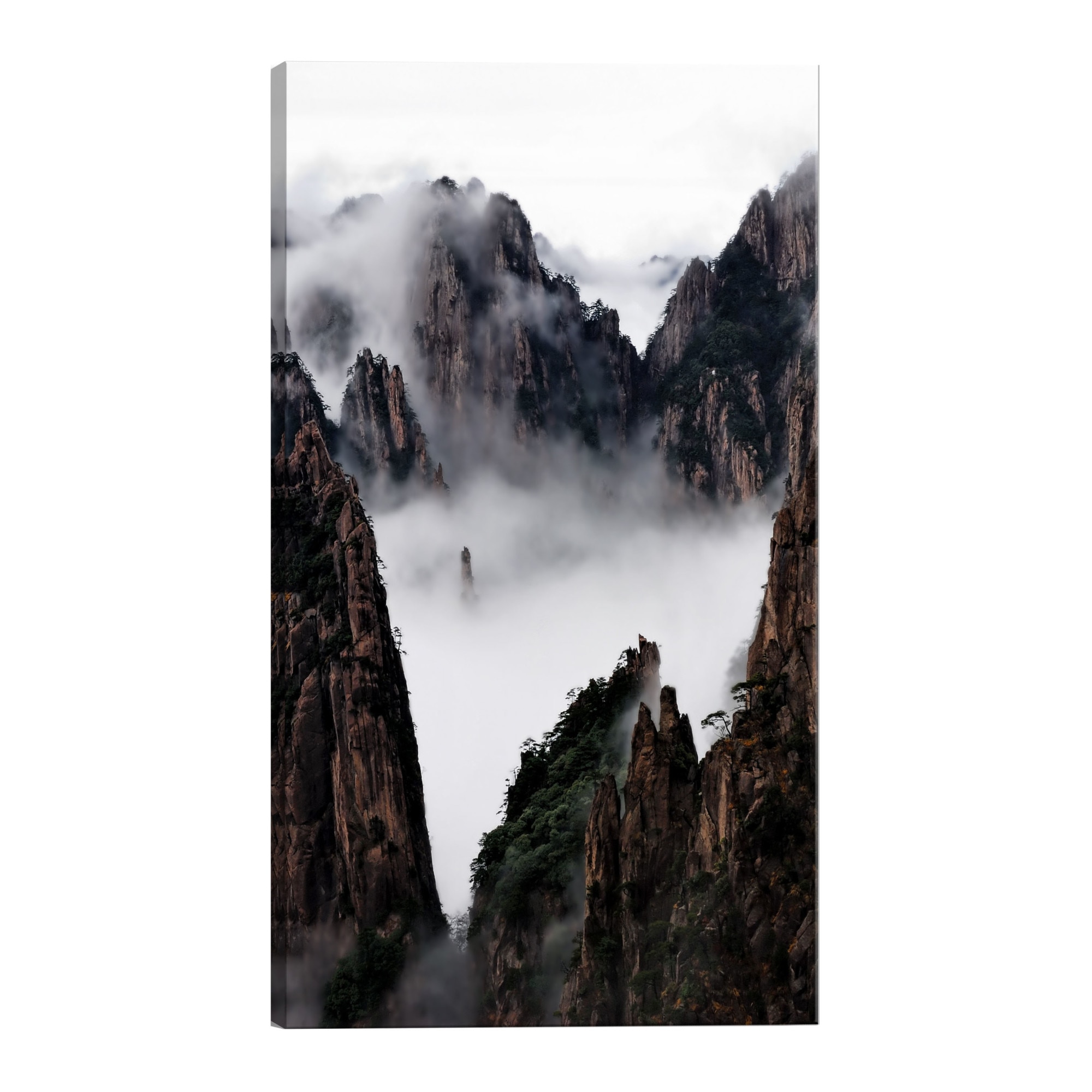 Tablou canvas - Ceata peste Huang Shan - 40 x 60 cm