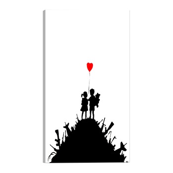 Tablou canvas - camp de lupta - 80 x 120 cm Tablou canvas - camp de lupta - 80 x 120 cm