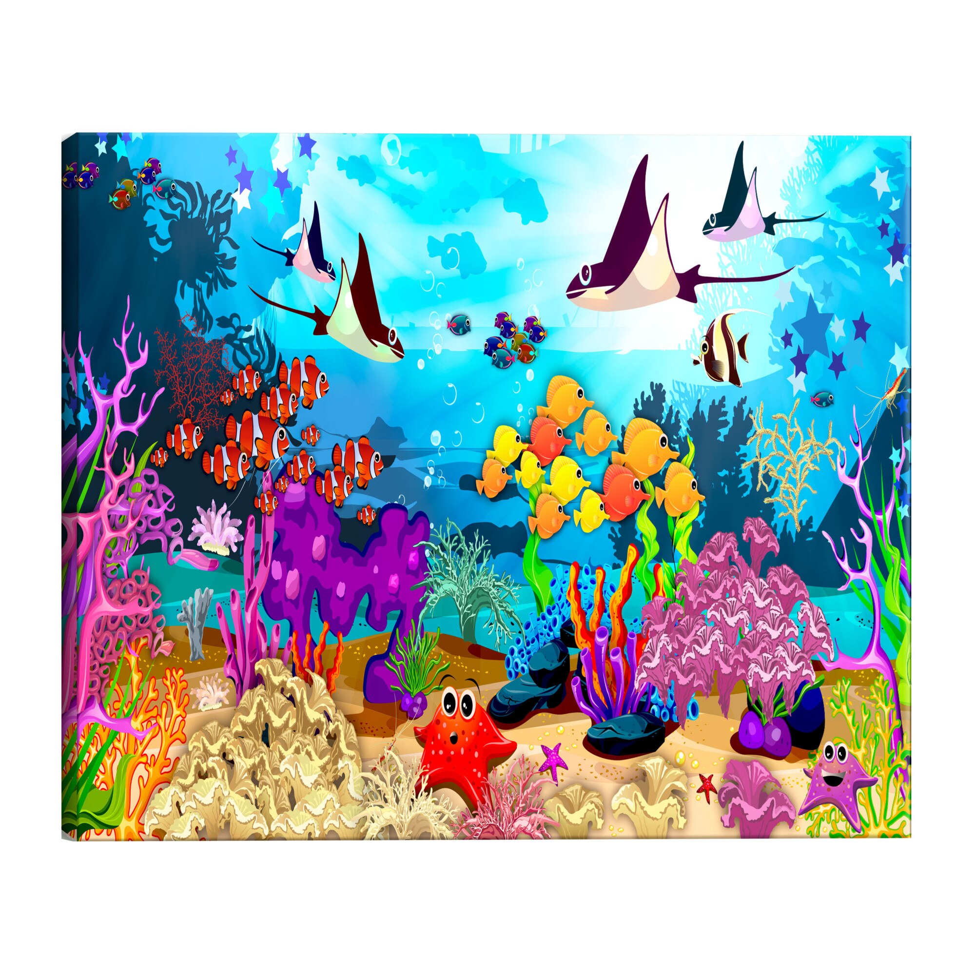 Tablou canvas - Distractie sub apa - 70 x 35 cm