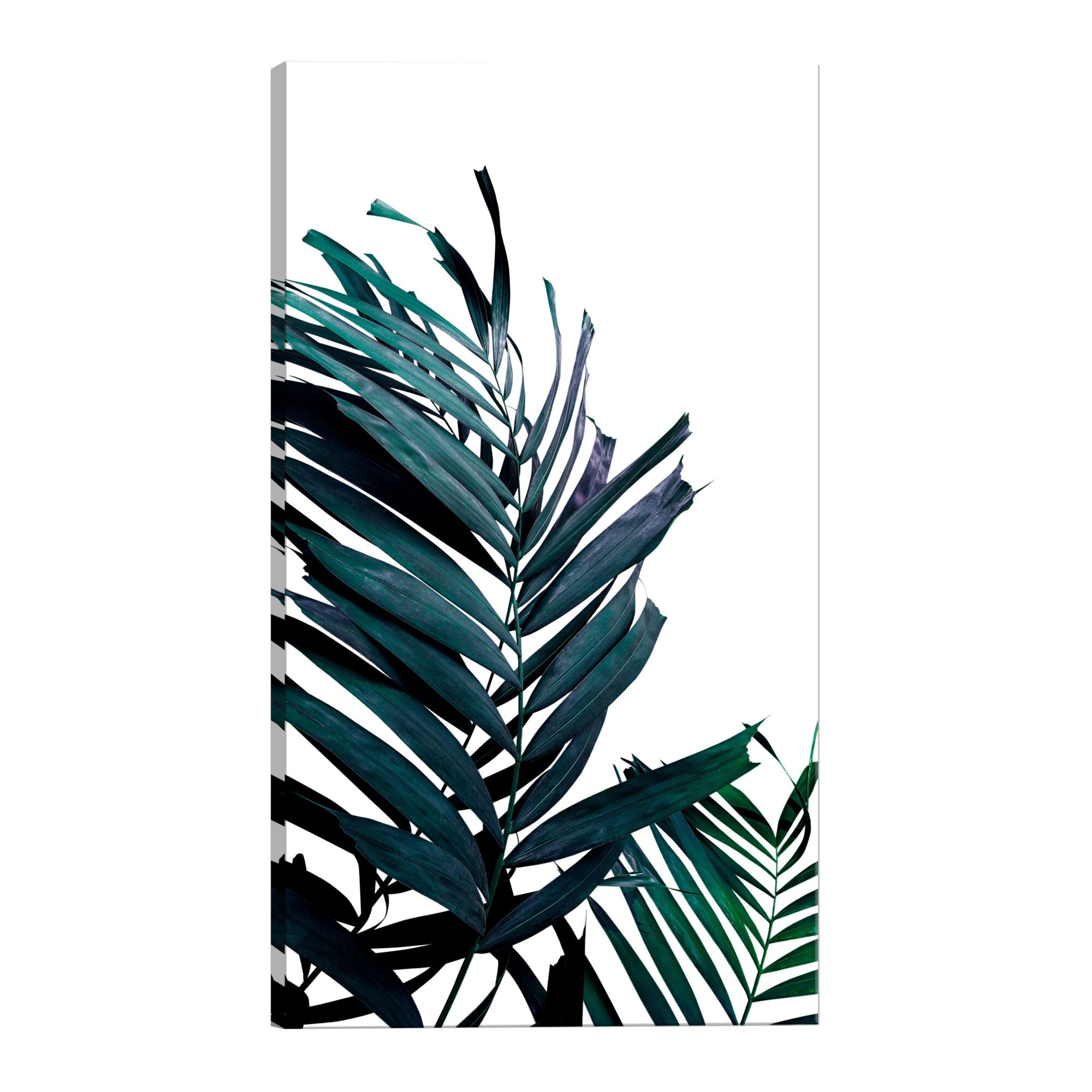 Tablou canvas - Frunze de smarald - 90 x 60 cm