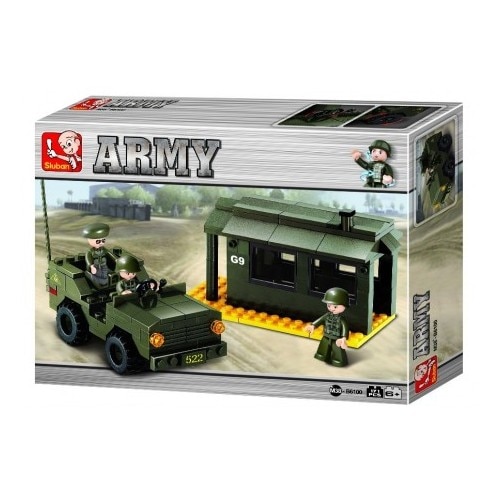 Set constructie Nava de desant 3 In 1, Sluban, 97 piese