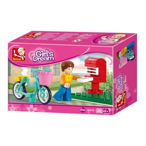 Set constructie Postas, Sluban, 29 piese