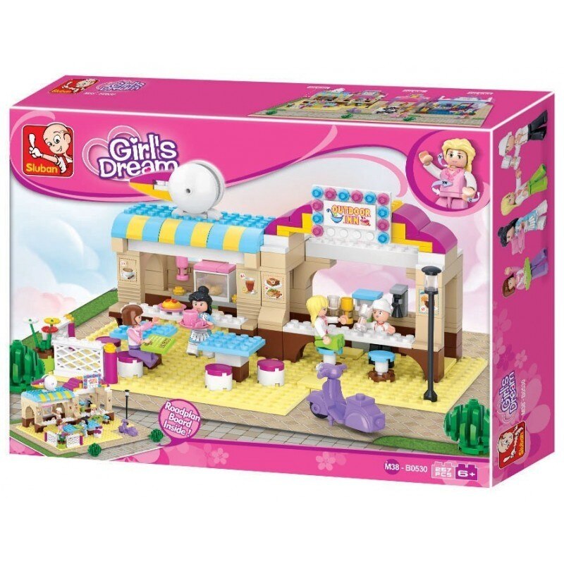 Set constructie Restaurant, Sluban, 257 piese