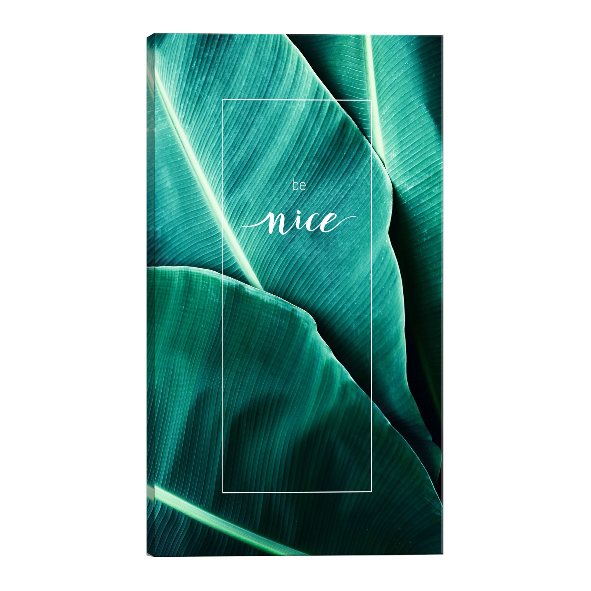 Tablou canvas - Fii dragut - 80 x 120 cm