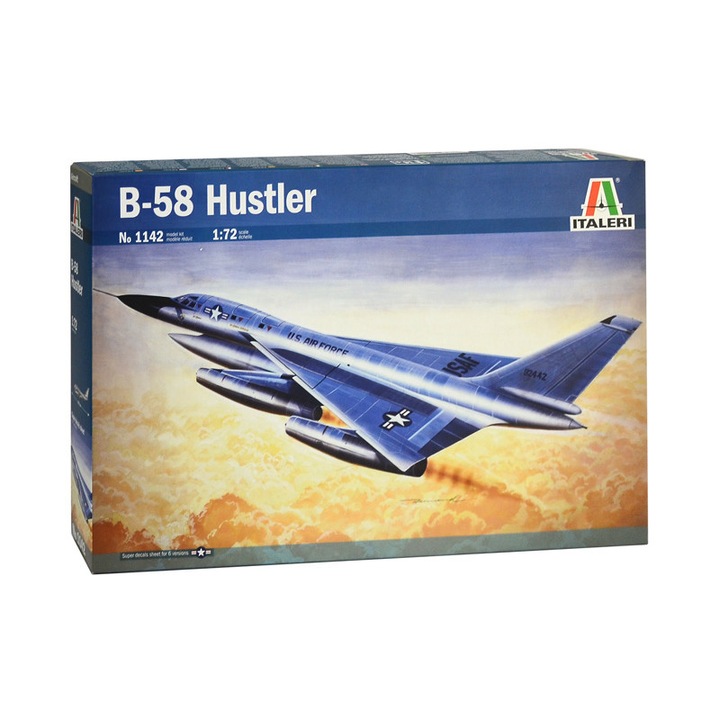 B - 58 HUSTLER 1:72 repülőgép-építő készlet