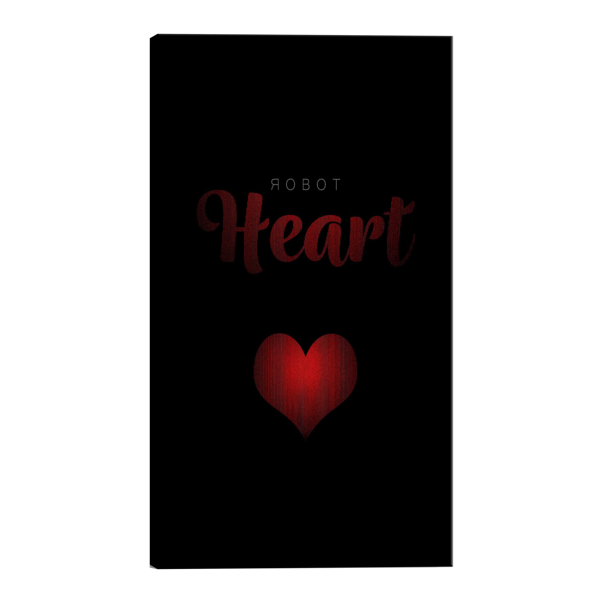 Tablou canvas - Inima Robot - 40 x 60 cm