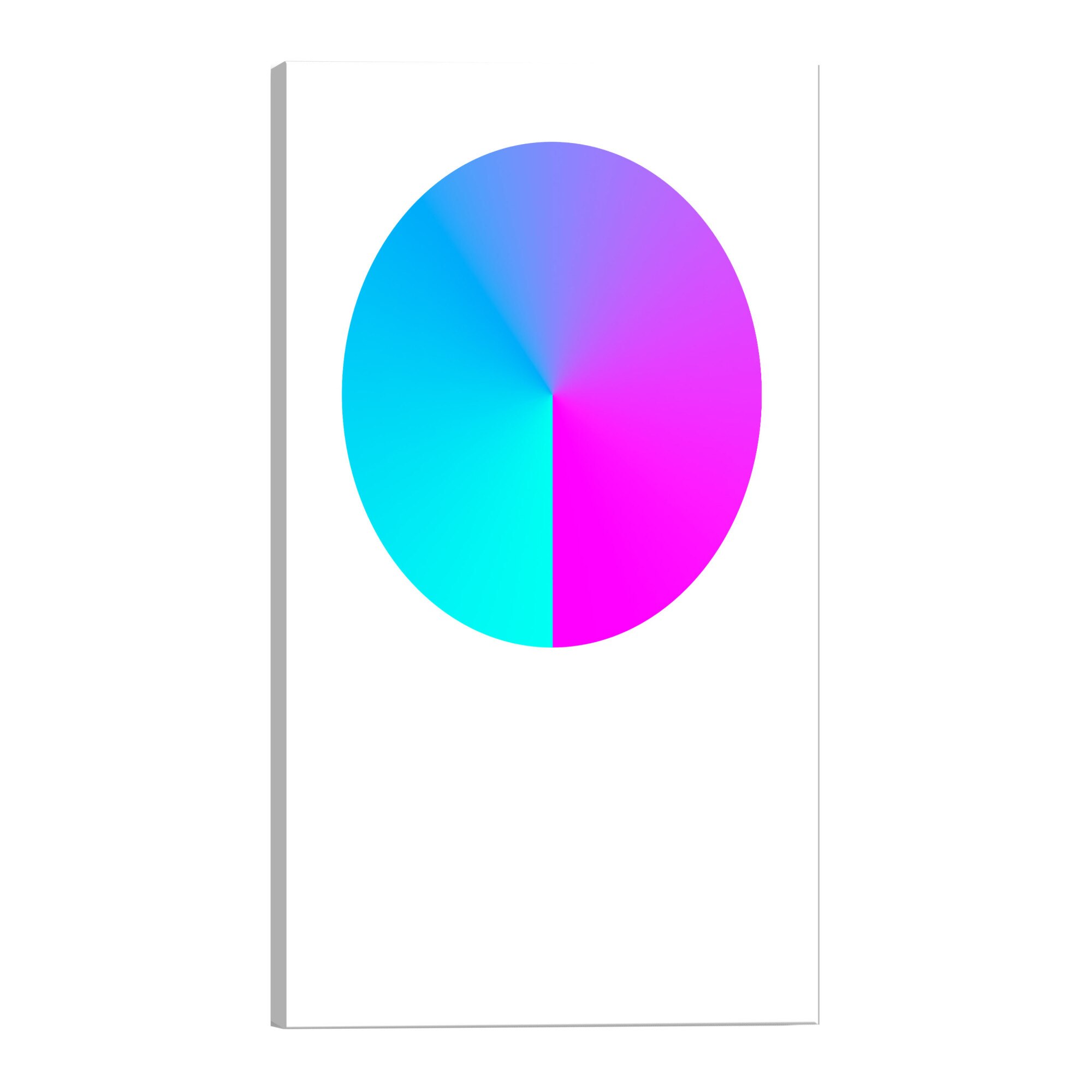 Tablou canvas - Neon Gradient - 40 x 60 cm