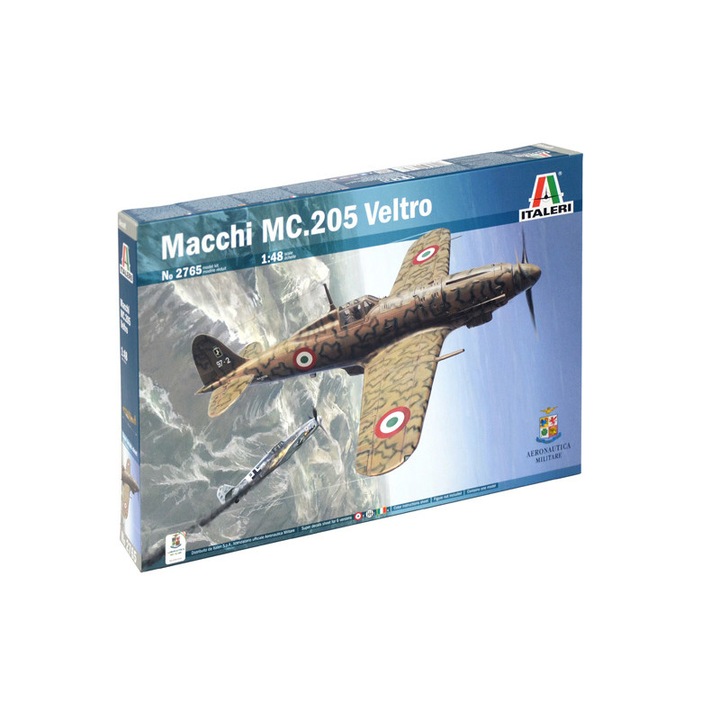 MACCHI MC.205 VELTRO repülőgépépítő készlet 1:48