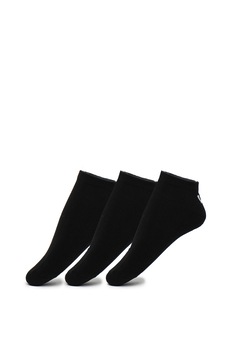 Vans, Set de sosete scurte - 3 perechi, Negru, 38.5-42 Vans, Set de sosete scurte - 3 perechi, Negru, 38.5-42