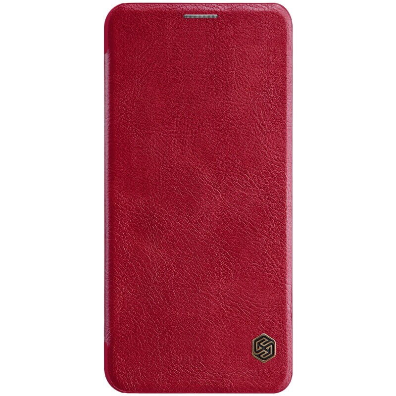 Husa tip carte Nillkin Qin pentru Lg G8 Thinq, rosu
