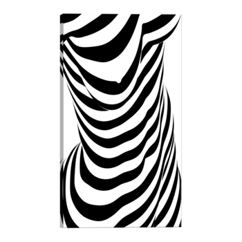 Tablou canvas - Femeia Zebra - 80 x 120 cm