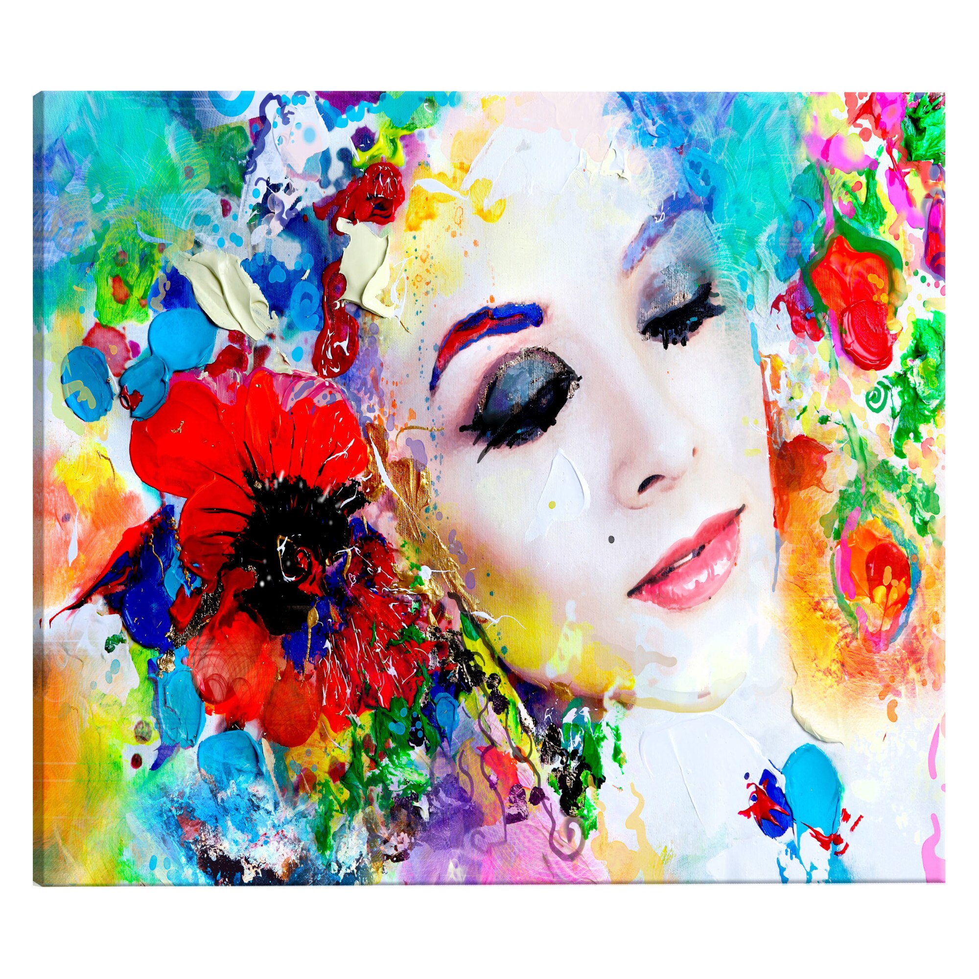 Tablou canvas - Ganduri colorate - 120 x 80 cm