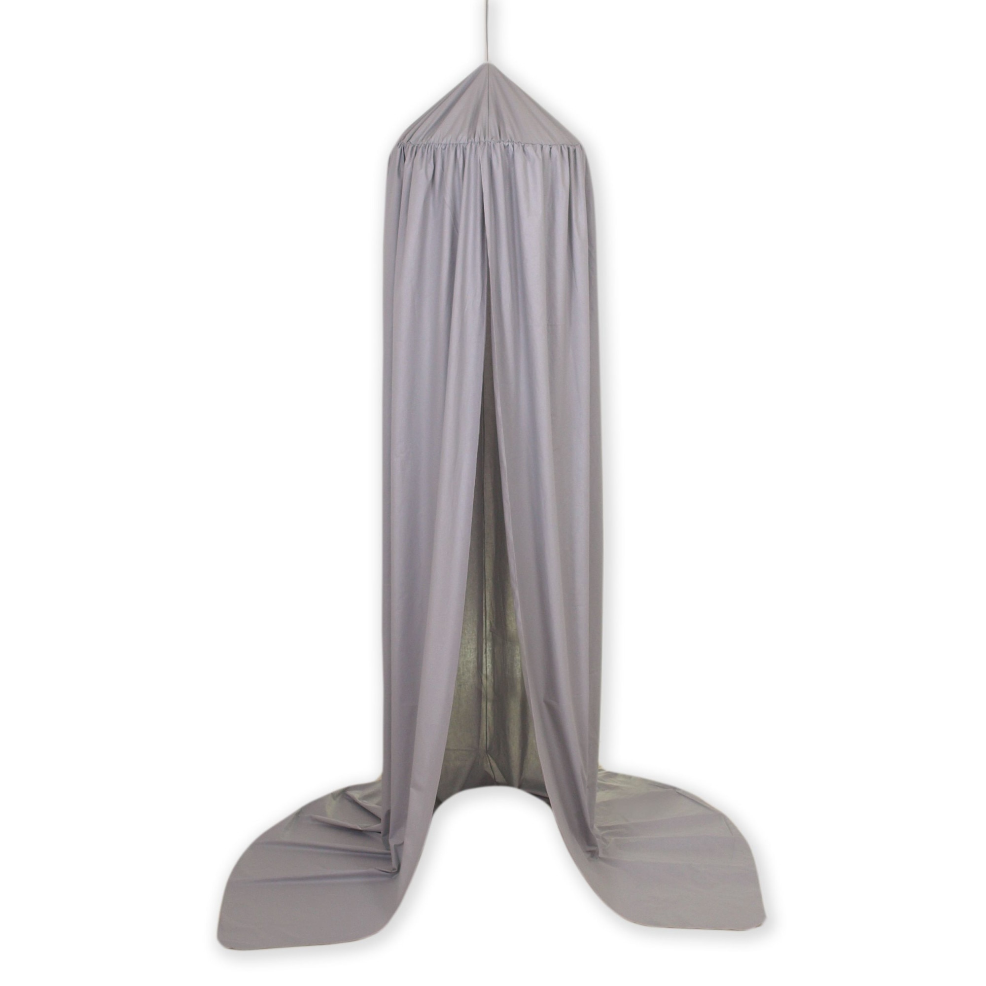 Baldachin suspendat, Multifunctional pentru copii Pure Grey, Bumbac, 250 X 320 cm