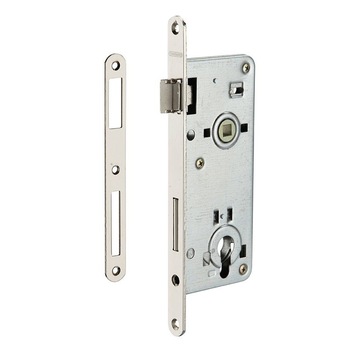 Broasca usa intrare, ingropata, 45 x 90 mm, pt. cilindru profil european, zincat - potrivita pt. usa lemn Broasca usa intrare, ingropata, 45 x 90 mm, pt. cilindru profil european, zincat - potrivita pt. usa lemn